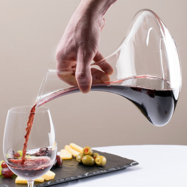 Acopa Slanted Top Glass Wine Decanter