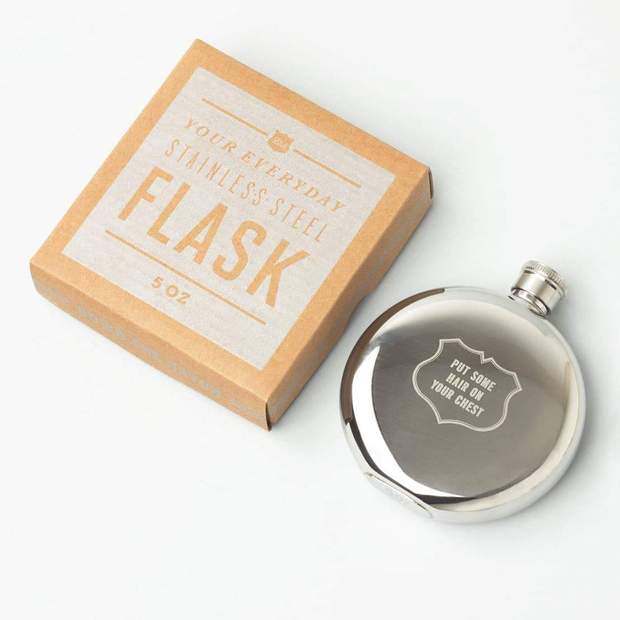 Put Hair On Your Chest Flask