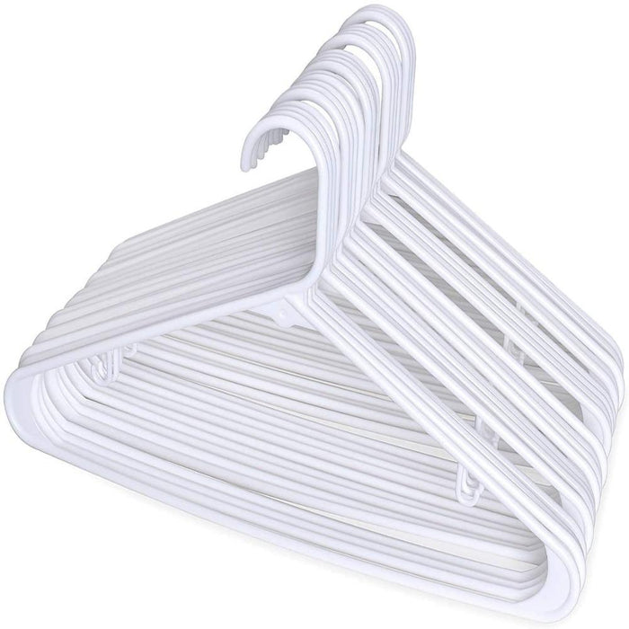 Tubular Hangers - 6 Pack (White)