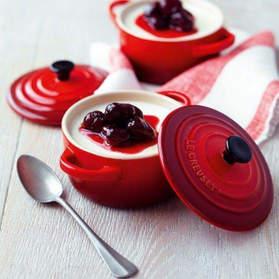 Classic Cherry Red Cocotte Set-Mini