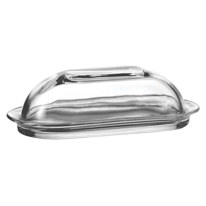 Covered Butter Dish - Glass