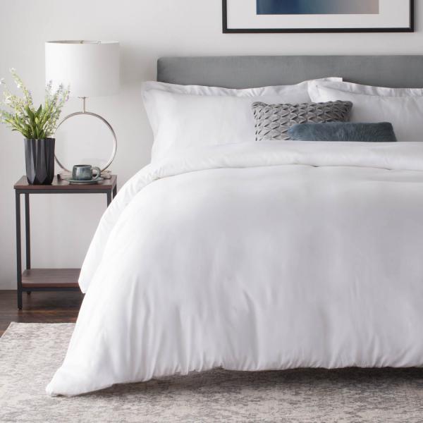 Woven Bamboo Duvet Cover Set