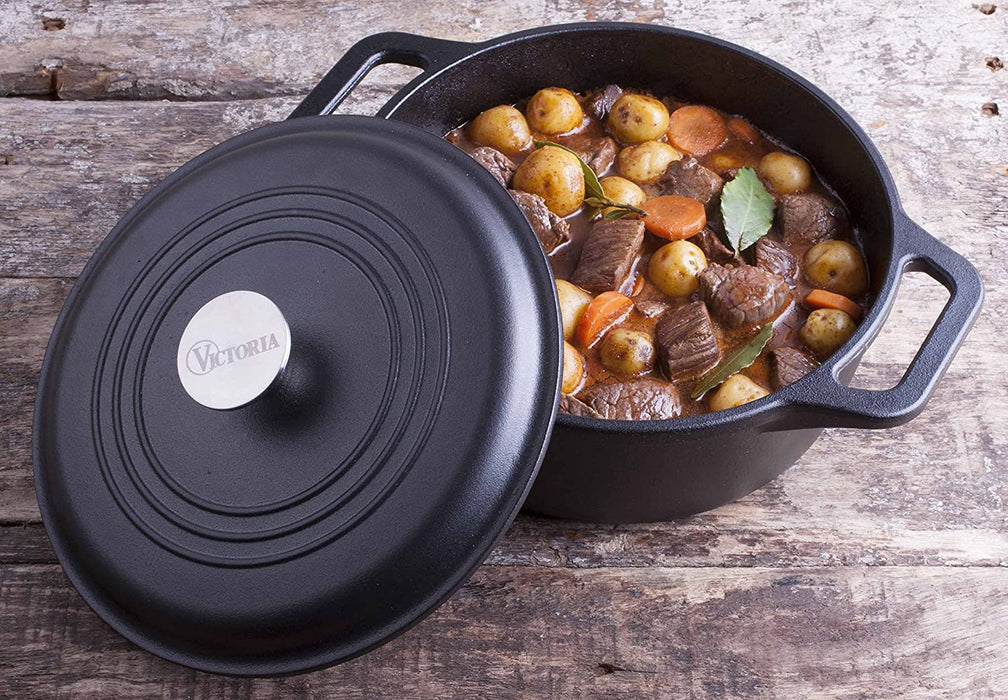 4QT. Cast Iron Dutch Oven w/Lid