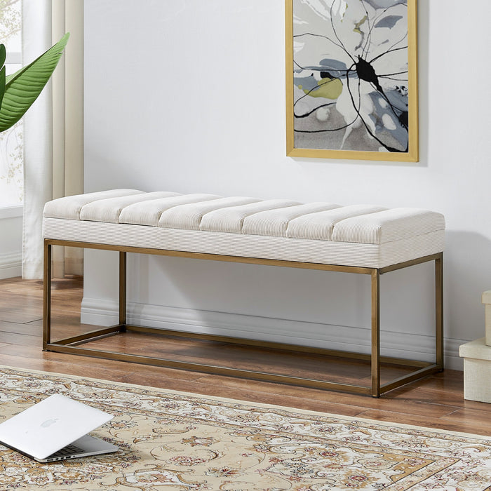 Darius Fabric Bench