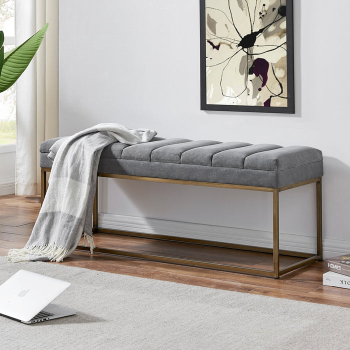 Darius Fabric Bench