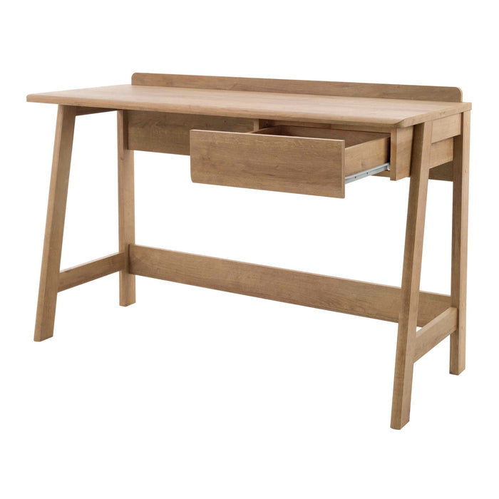 Morris One-Drawer Desk - Natural Oak
