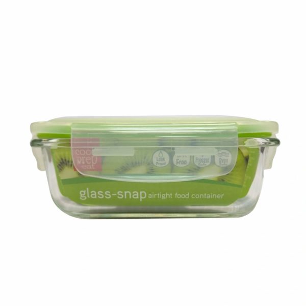 Snap-Tight Glass Container
