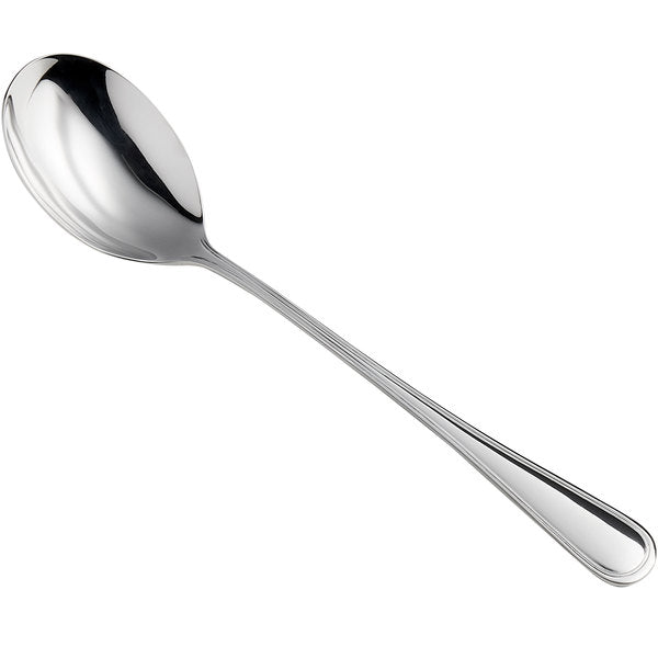 Acopa Edgeworth Stainless Steel Extra Heavy Weight Solid Serving Spoon
