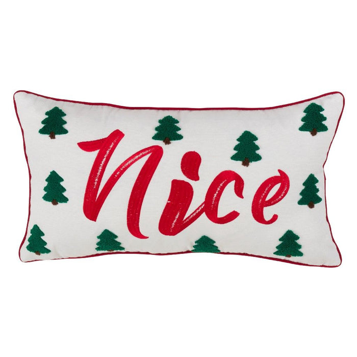Naughty Or Nice Pillow