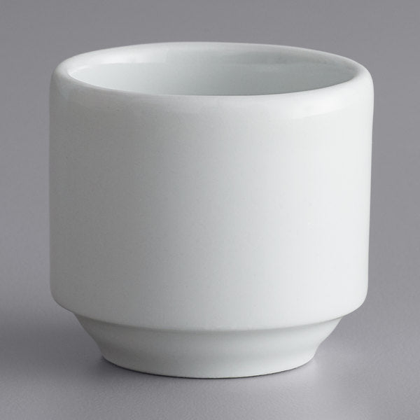 Actualite Bright White Porcelain Ramekin / Egg Cup