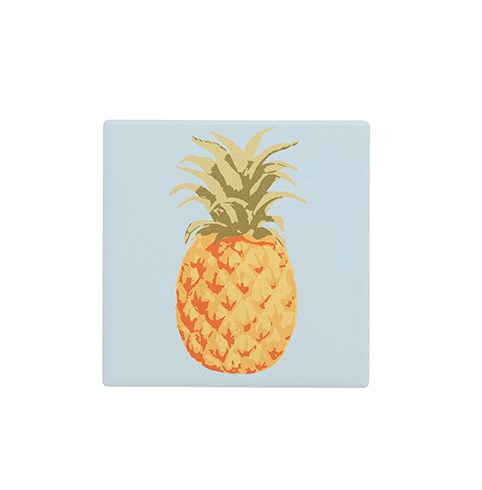 Pineapple Ceramic Coaster Set