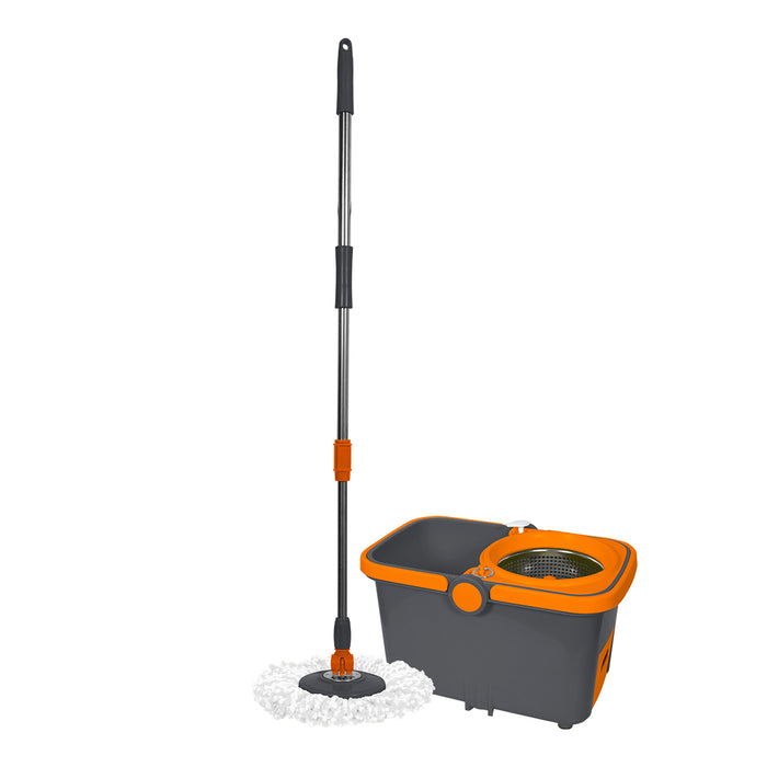 Casabella Microfiber Spin Mop And Bucket System