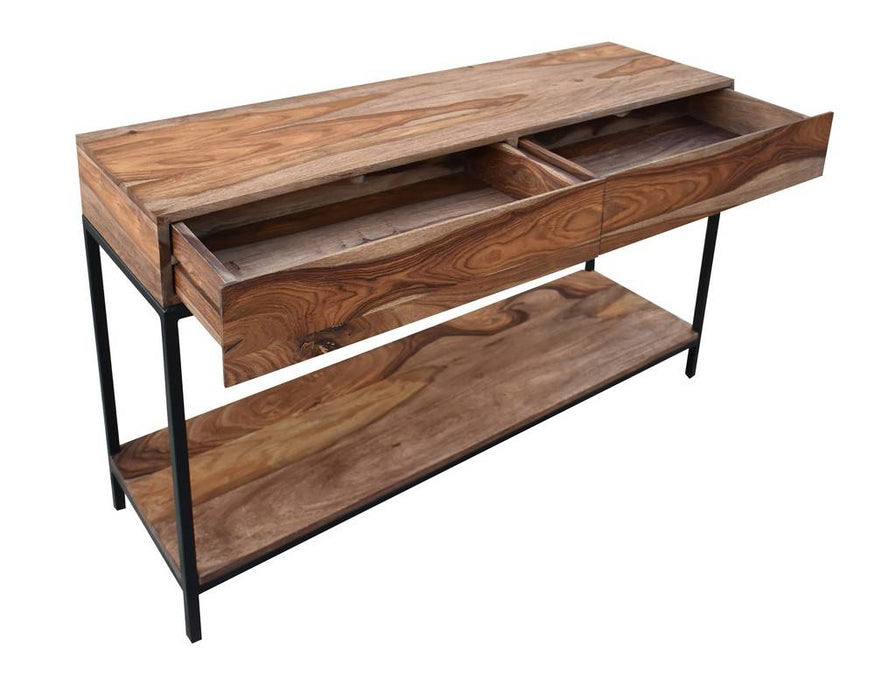 Brownstone Two-Drawer Console Table
