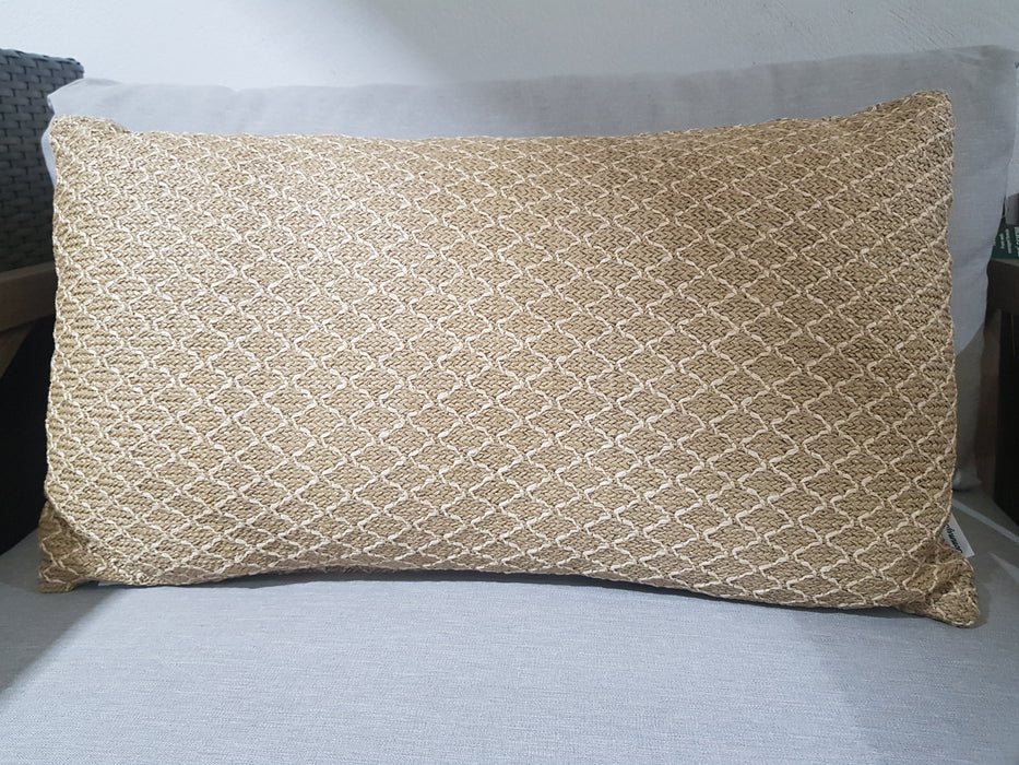 Solid Tan Outdoor Pillow