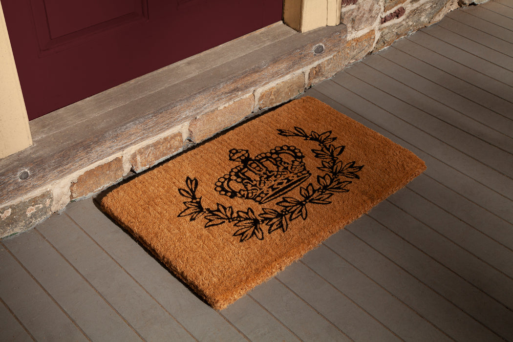 Crown & Wreath Doormat