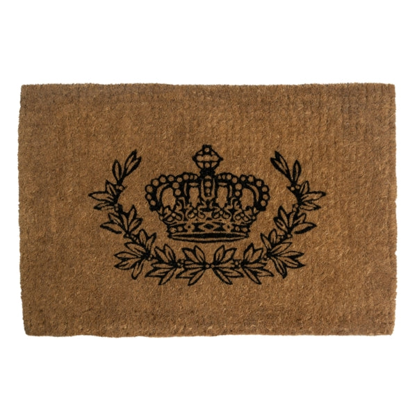Crown & Wreath Doormat