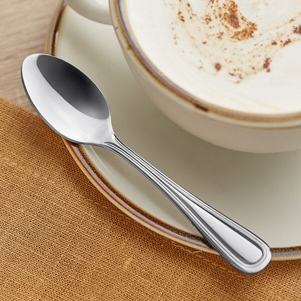 Acopa Edgeworth Stainless Steel Extra Heavy Weight Demitasse Spoon