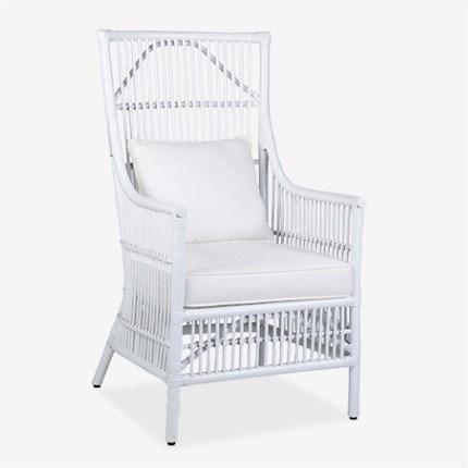 Winston Rattan High Back Chair