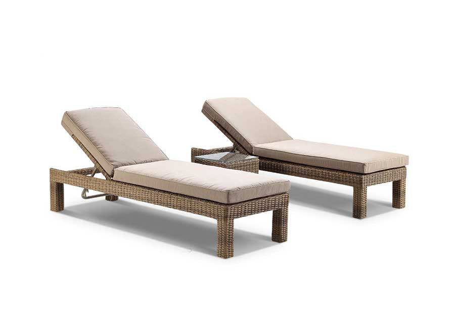 WAO-257L Lounger w/Cushion