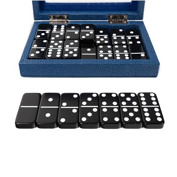 Onyx Domino Set