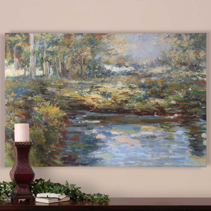 Lake James Hand Painted Canvas