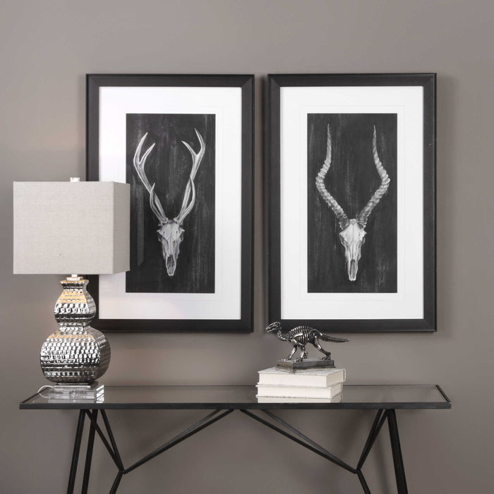 Rustic European Mounts Framed Prints