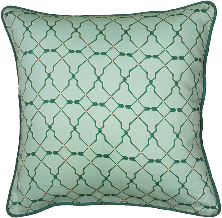 Green Down Filled Pillow