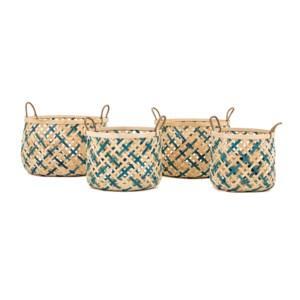Lufkin Woven Bamboo Baskets