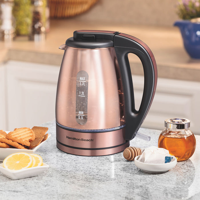 Hamilton Beach Electric Kettle - Copper