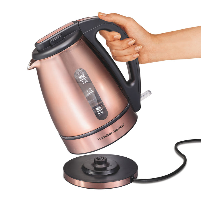 Hamilton Beach Electric Kettle - Copper