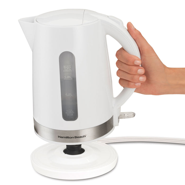 1.7L Cordless White Kettle