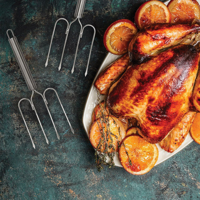 HIC Roasting Turkey Lifter Forks