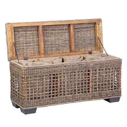 Milton Bench with Shoe Storage