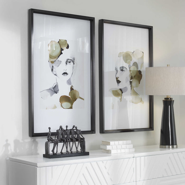 Organic Portrait Framed Prints