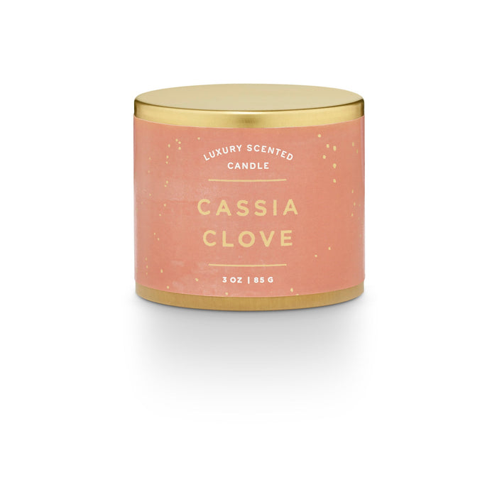 Cassia Clove Demi Vanity Tin Candle