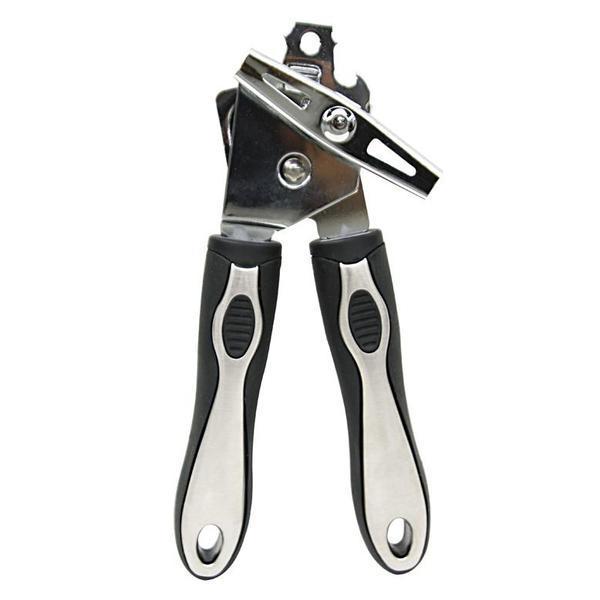 Can Opener | Stainless Steel | Rubber Grip