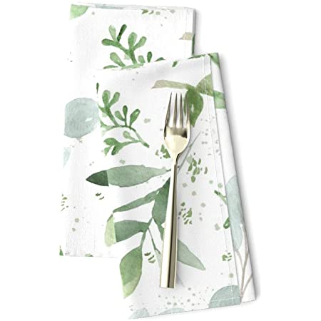 Eucalyptus Green Guest Napkin