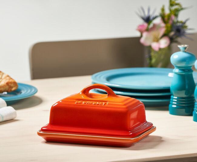Heritage Butter Dish - Flame