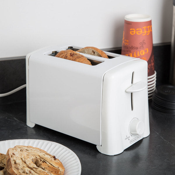 2 Slice Toaster - White