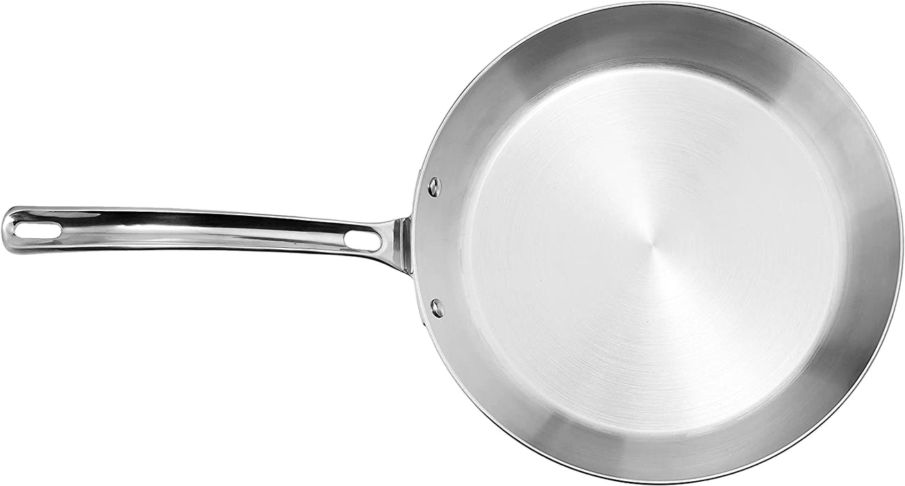Contemporary 3-Ply Stainless Steel Frying Pan
