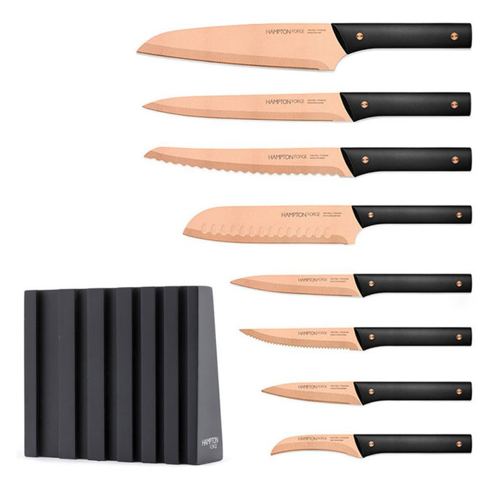 Knight 13-Piece Block Set - Copper