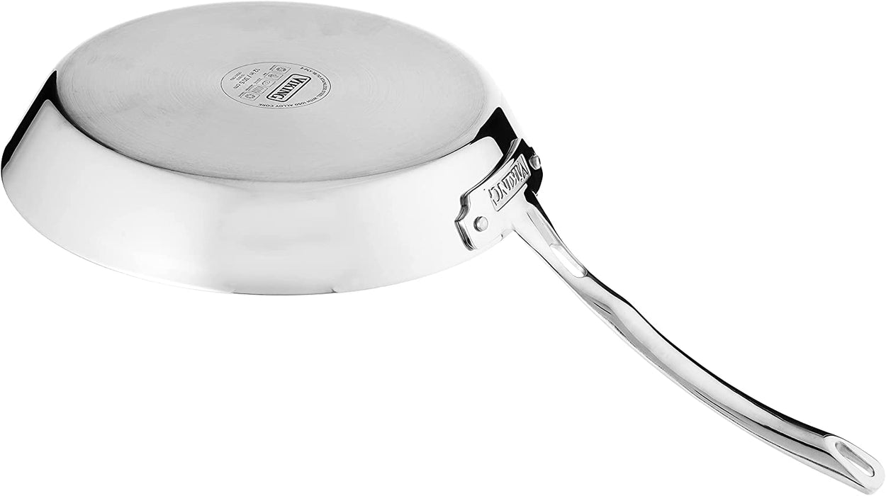 Contemporary 3-Ply Stainless Steel Frying Pan