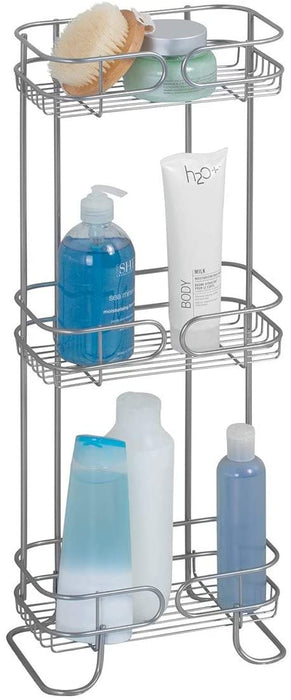 InterDesign Neo 3-Tier Bath Shelf - Silver