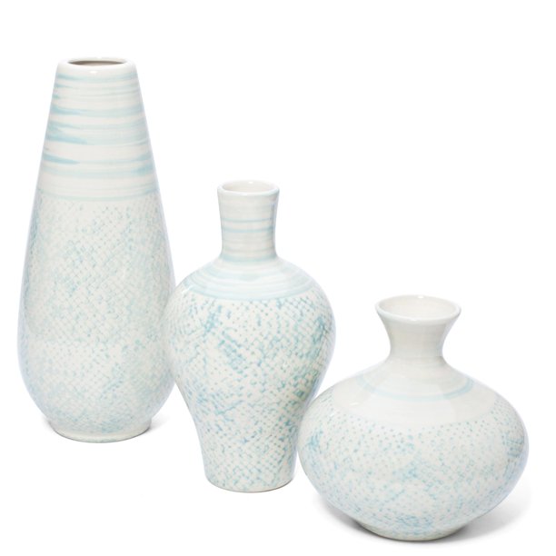 Arun Gray Snakeskin Vase