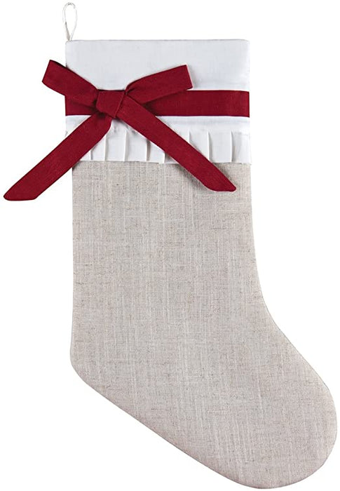 Linen Holiday Stockings