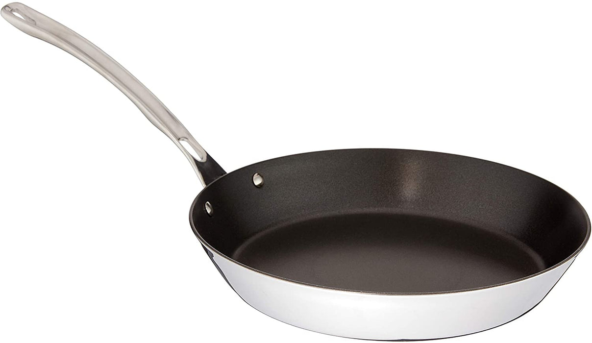 Contemporary 3-Ply Stainless Steel Nonstick Fry Pan