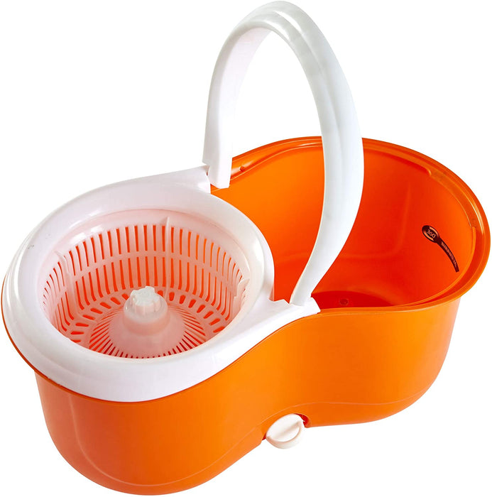 Microfiber Spin Mop With Bucket