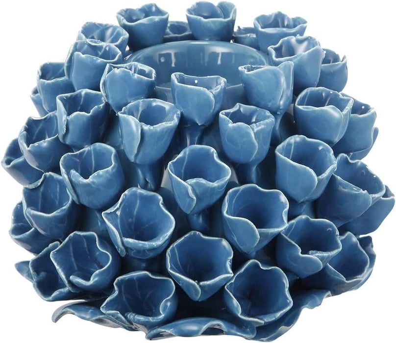 Open Coral Candle Holder