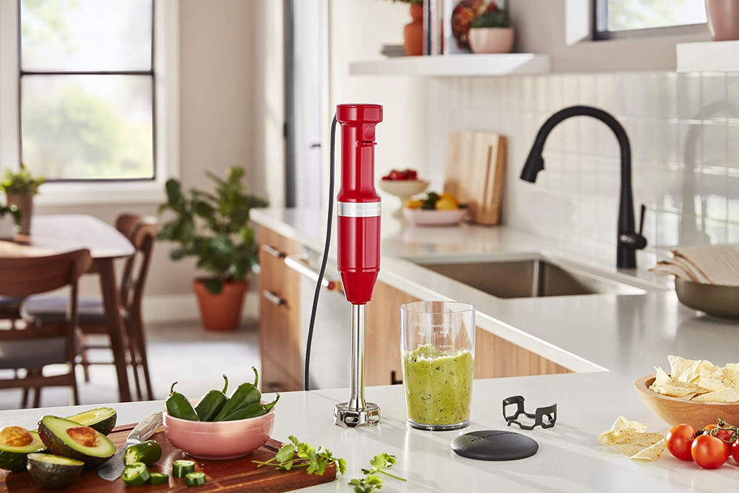 Variable Speed Hand Blender - Red