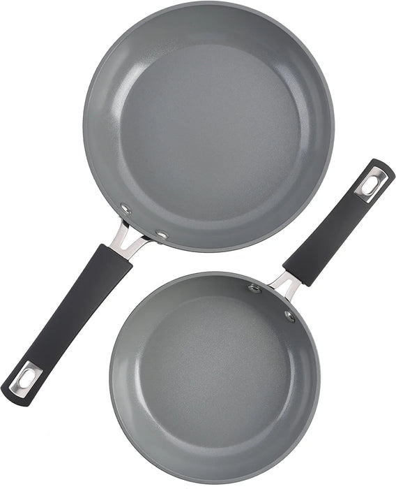 Kenmore Arlington 12-Piece Cookware Set - Grey